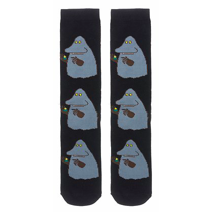 Moomin Socks The Groke Black