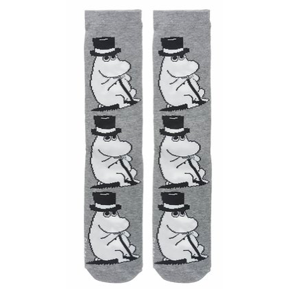Moomin Socks Moominpappa Grey