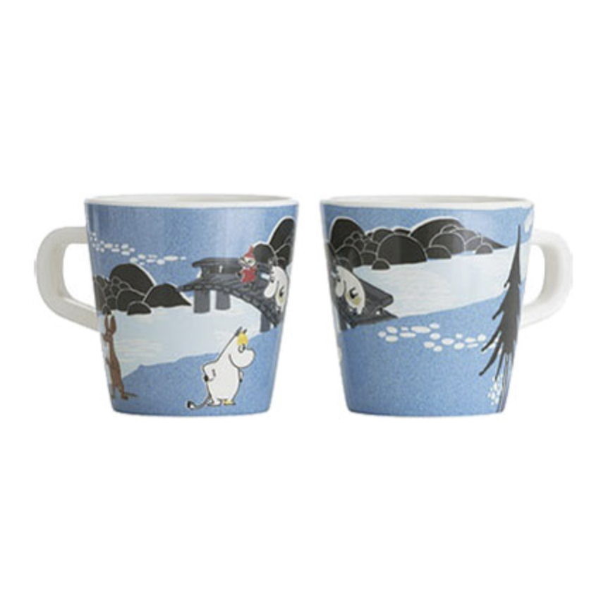 Moomin Melamine Mug Summer Skies Blue