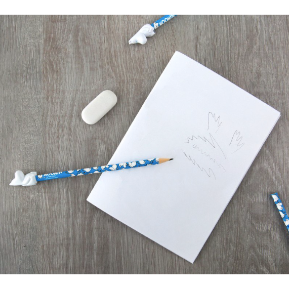 Moomintroll Pencil With Mascot - .