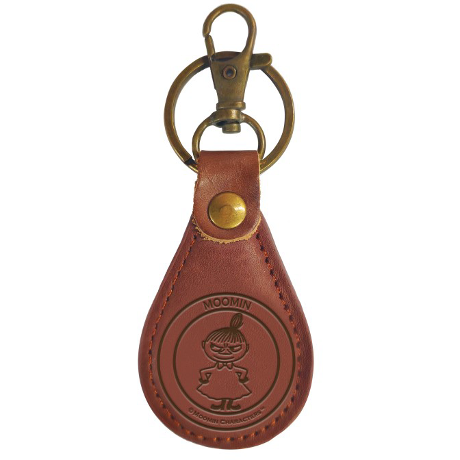 Little My Leather Keyring In A Gift Box - .