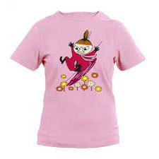 Moomin T-Shirt kids Little My Sliding Pink - .