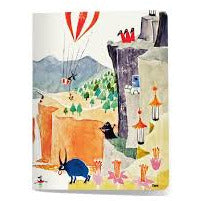 Moomin Softback Notebook With An illustration From The Memoirs Of Moominpappa - .