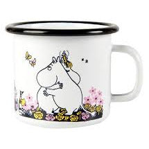 Moomin Enamel Mug 2.5 dl Moomin Hug - .