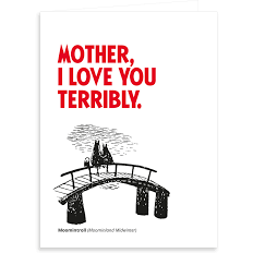 Greeting Card Mother, I Love You Terribly - .