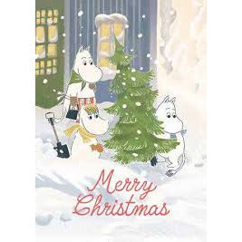 Moomin Christmas Card - .
