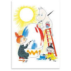 Moomin Easter Card egg - .