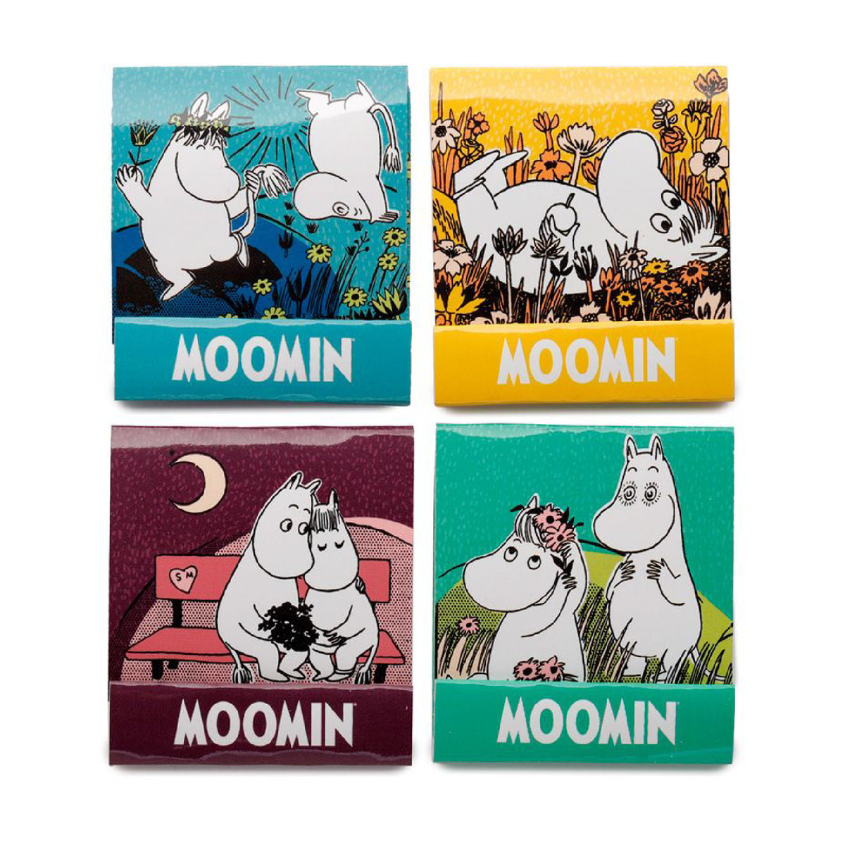 Moomin Matchbook Nail File 4 Colours