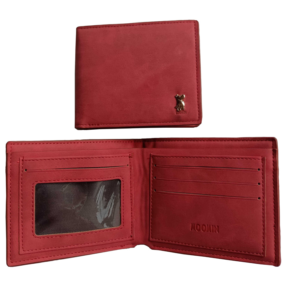 Moomin Wallet Black Or Red