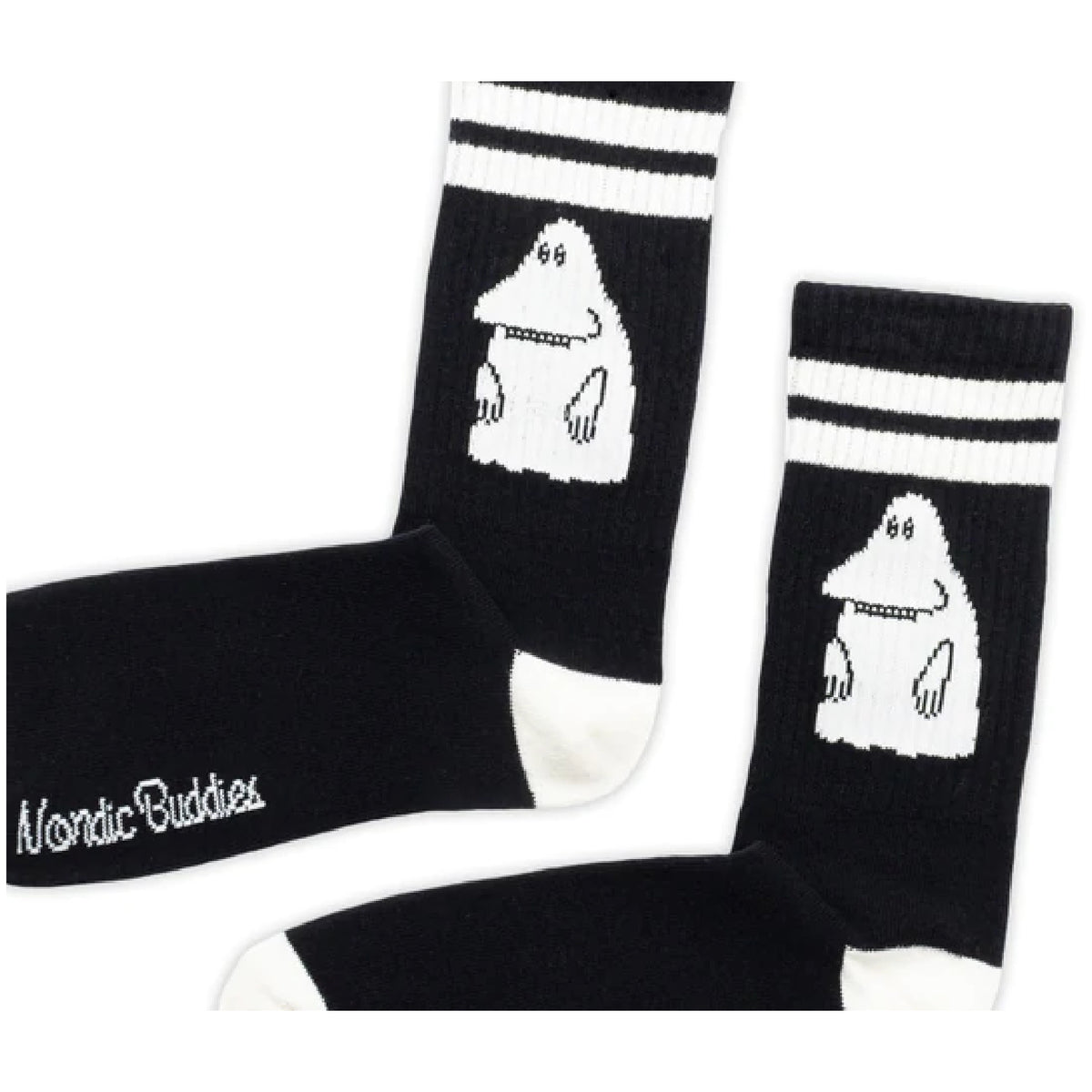 Moomin Socks Retro The Groke Black