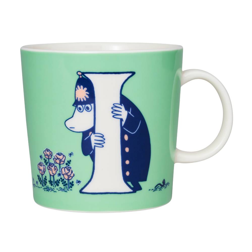 Moomin mug 0.4 L ABC letter I