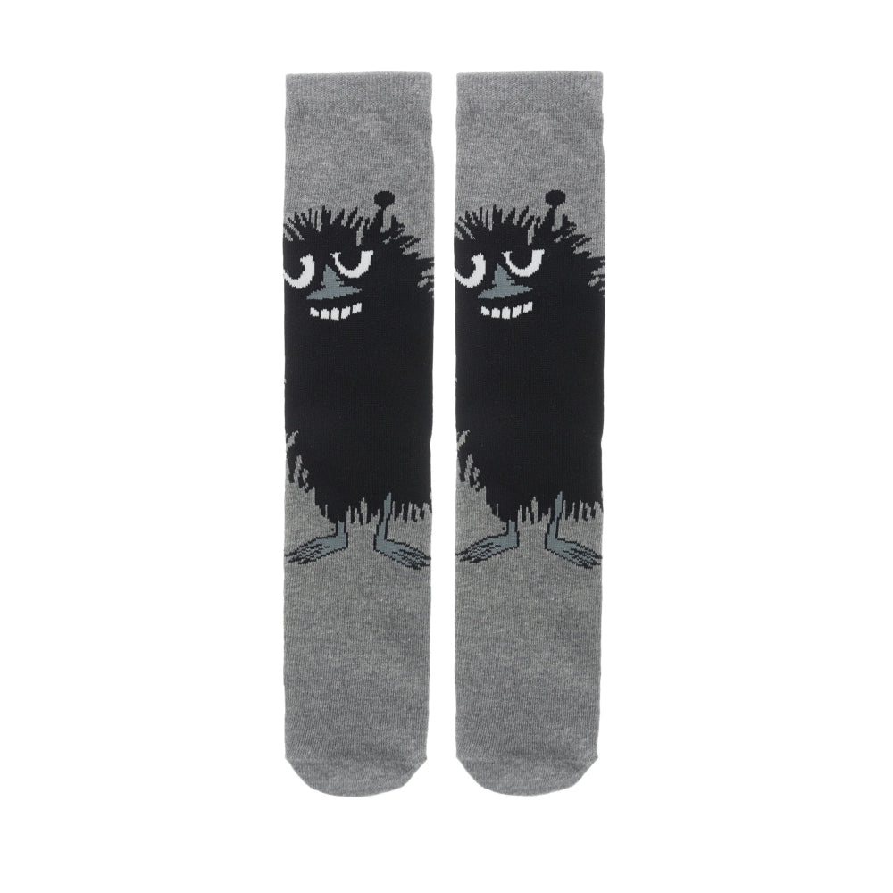 Moomin Socks Stinky Pranking Grey