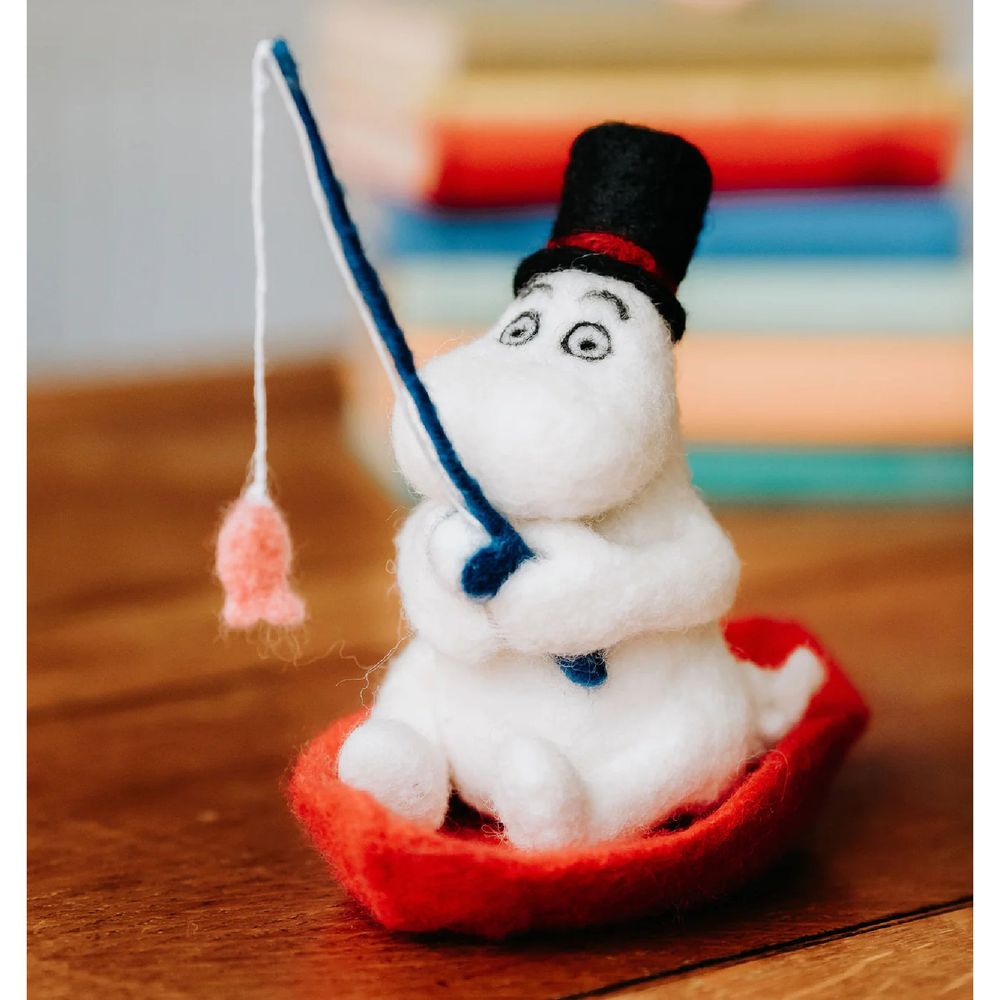 Needle Felting Kit Moominpappa Goes Fishing
