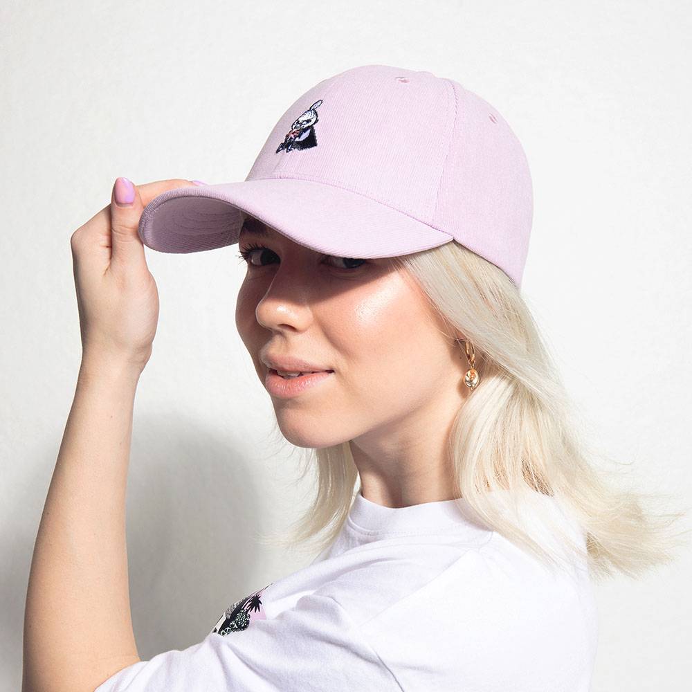 Pink corduroy hat discount