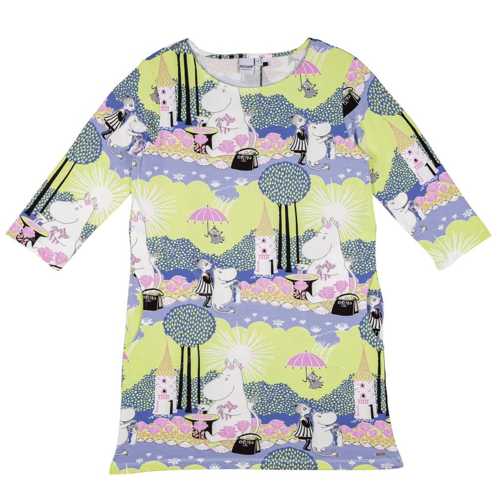 Moomin Spring Tunic What Happened Green