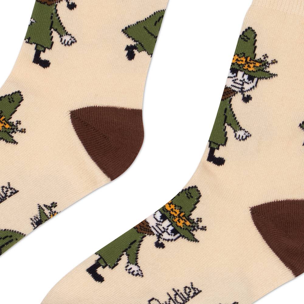 Moomin Socks Snufkin Beige