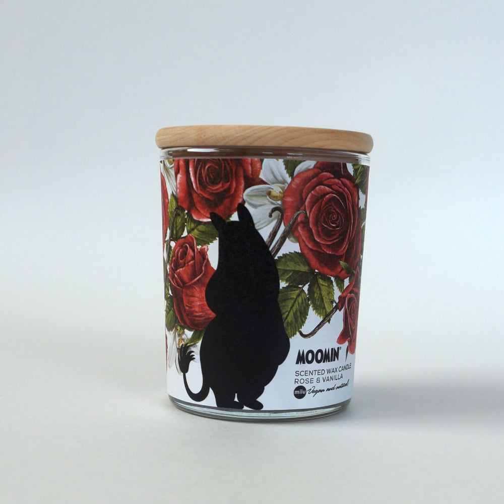 Moomin Scented Candle Rose &amp; Vanilla