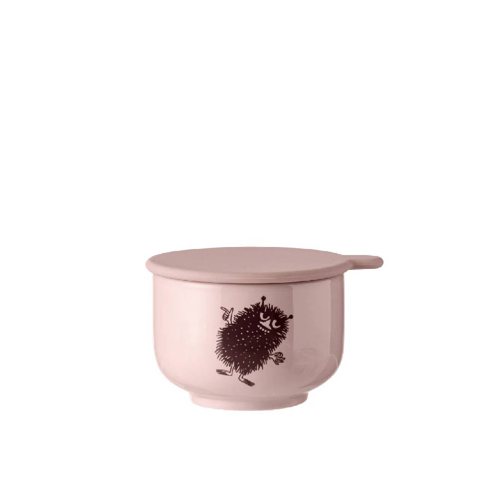 Cotton Discs Mug with Lid Pink