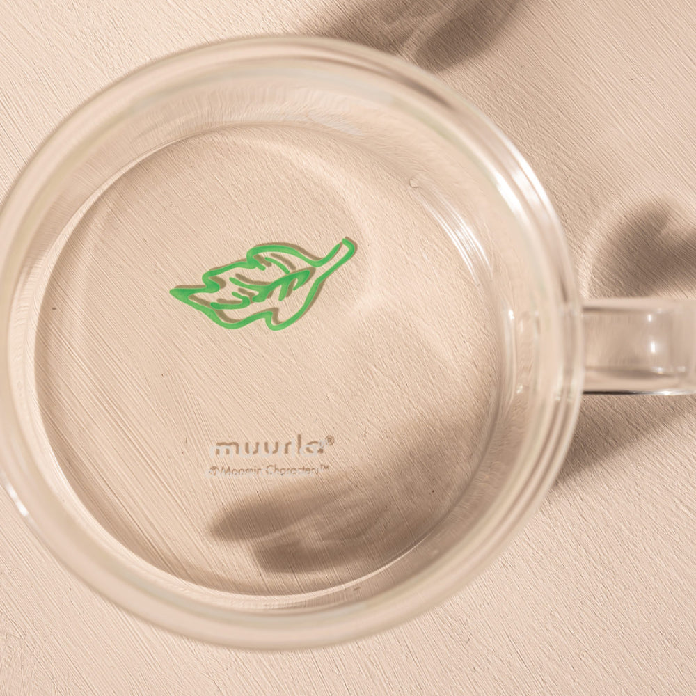 Moomin Glass Mug Clear Snufkin