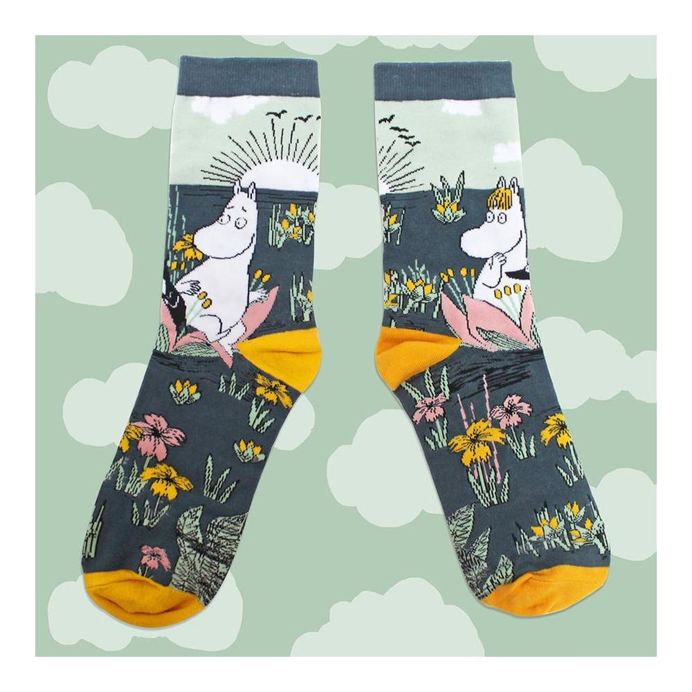 Socks Moomin Lotus