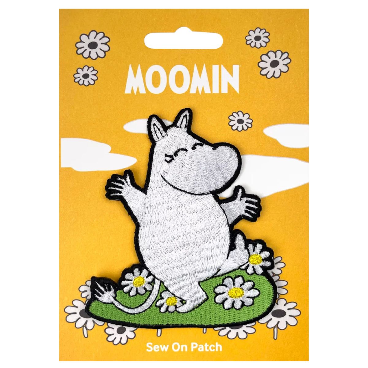 Moomintroll Dancing Sew On Patch