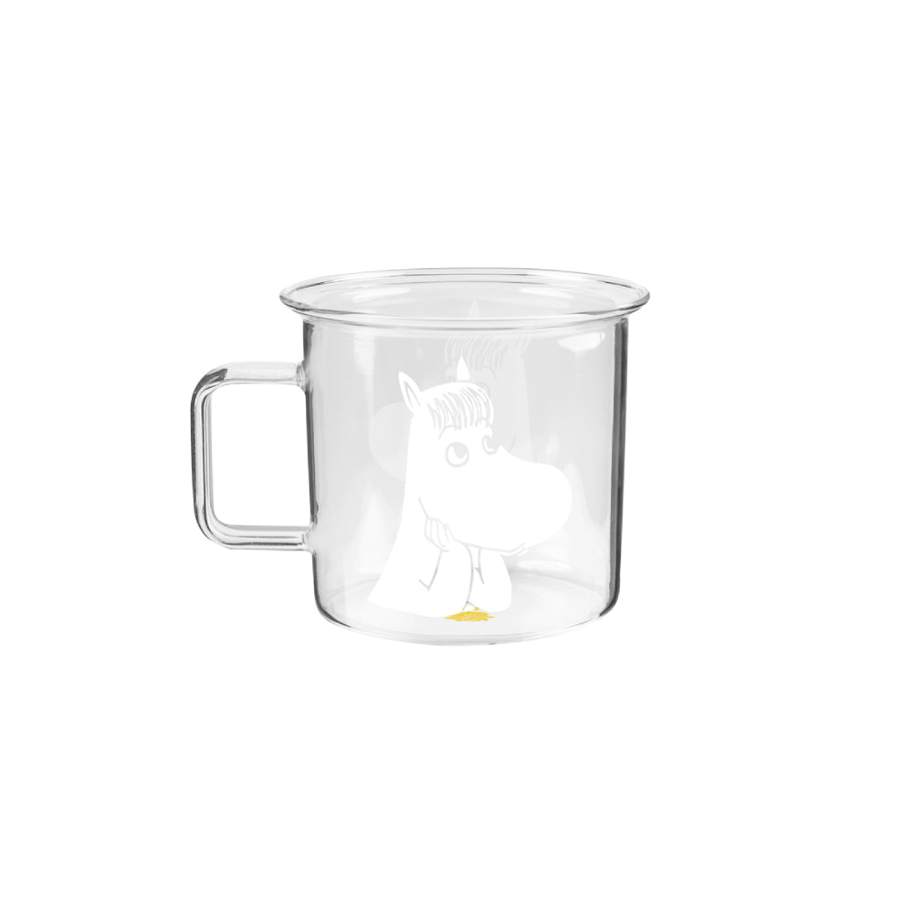 Moomin Glass Mug Clear Snorkmaiden