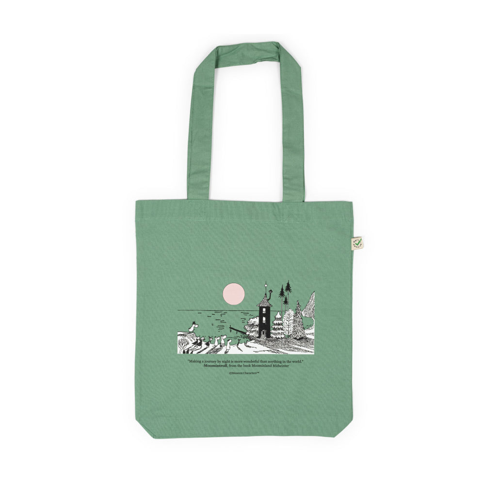 Tote Bag Moomin Green