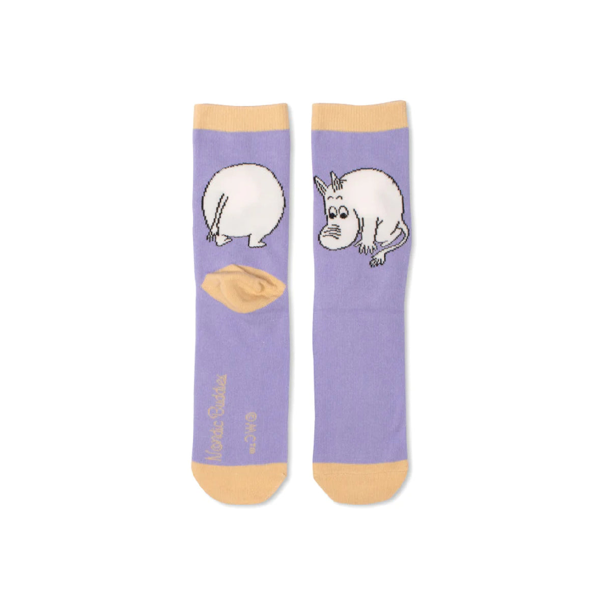 Moomin Socks Moomintroll Lilac