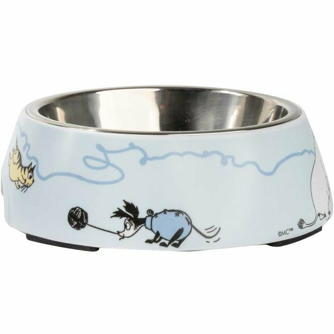 Moomin For Pets Food Bowl Blue Small