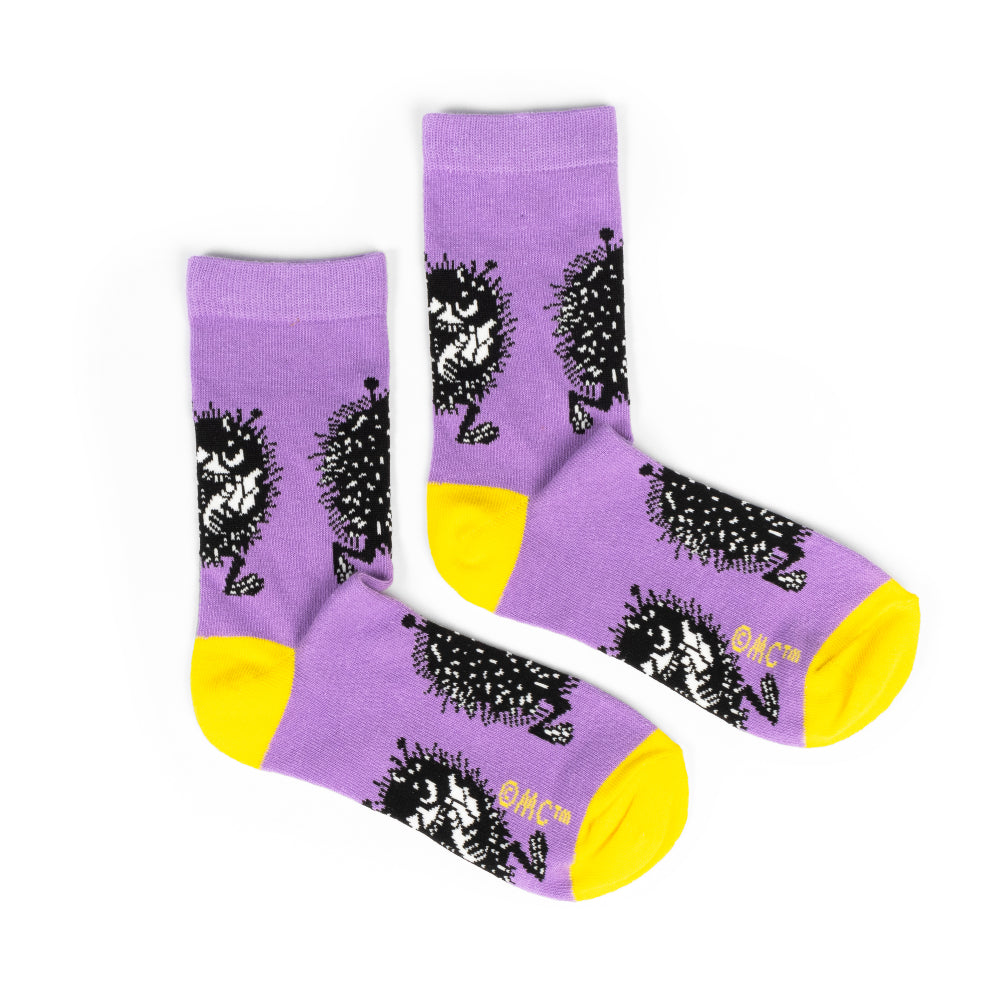 Moomin Socks Stinky Getaway Purple