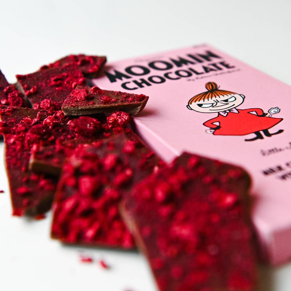 Little My Milk Chocolate with Raspberry - Kalmar Chokladfabrik