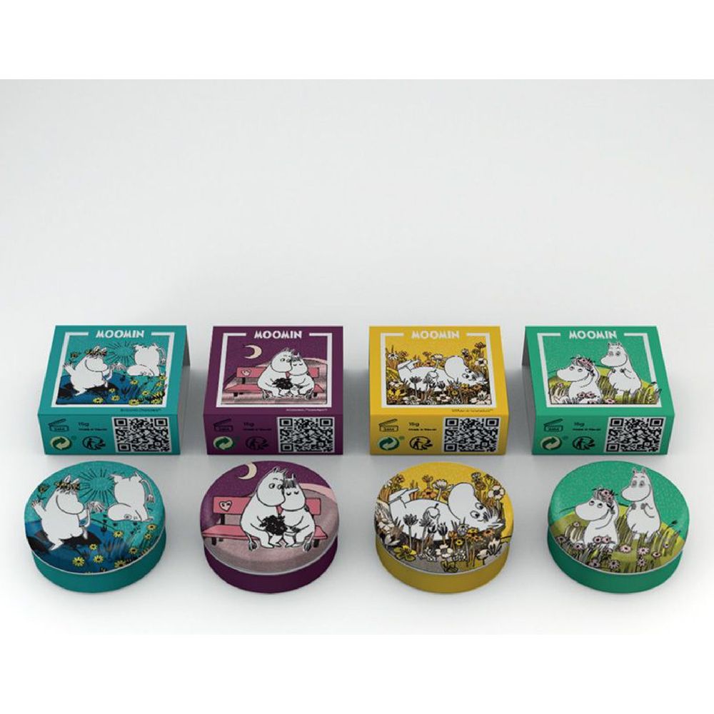 Moomin Lip Balm In A Tin 4 Colours