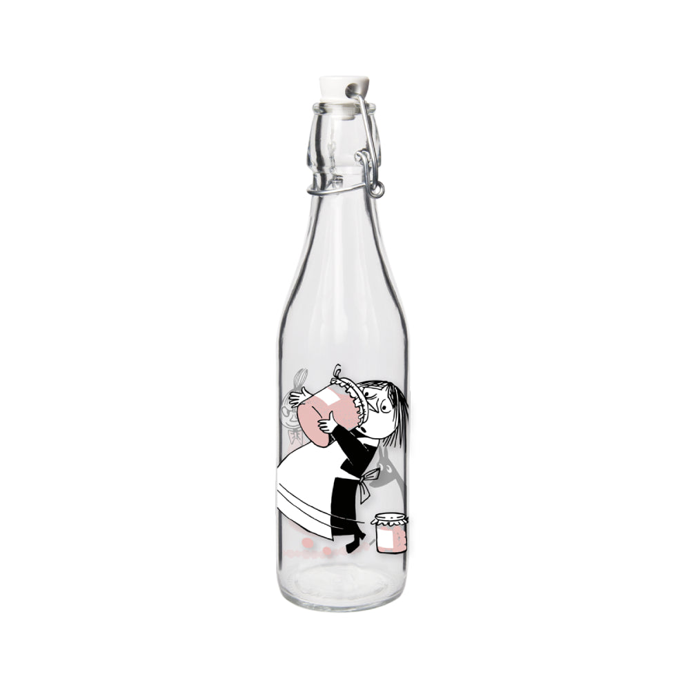 Moomin Glass Bottle 0.5 L Marmalade
