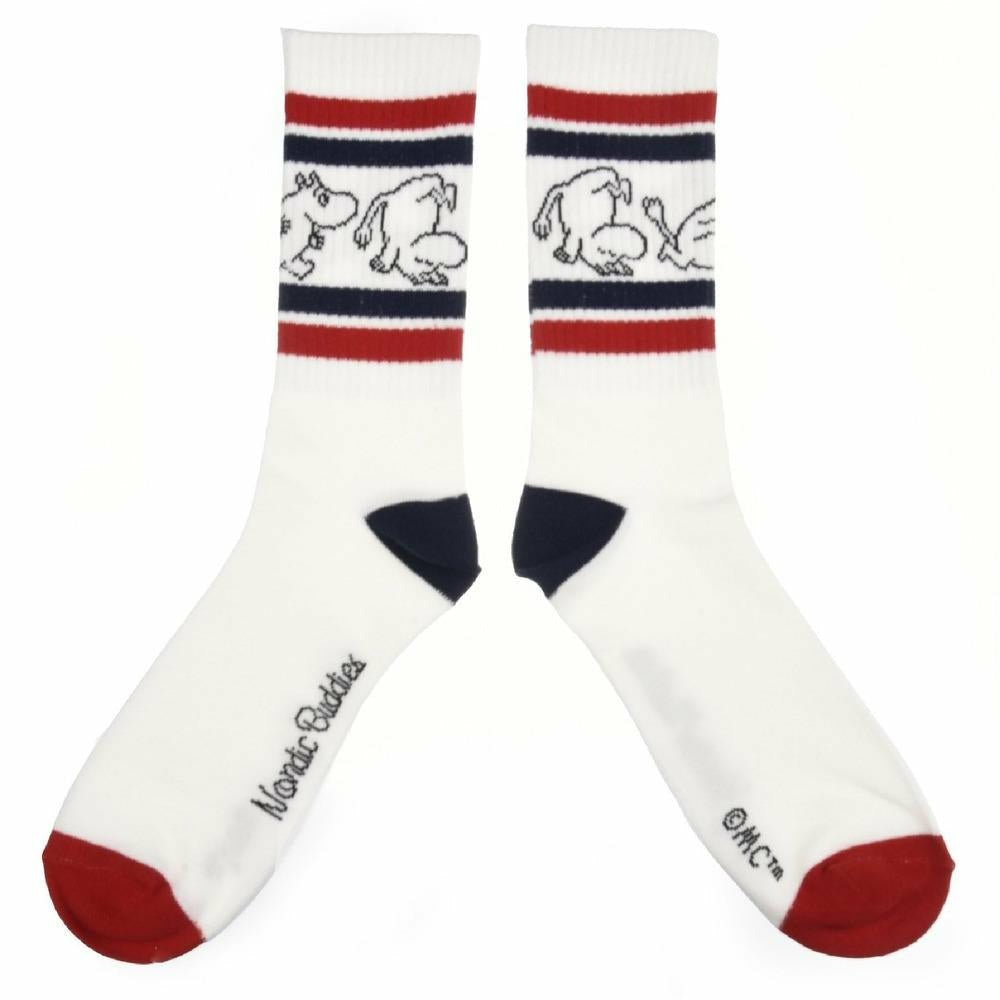 Moomin Socks Retro Moomintroll Red