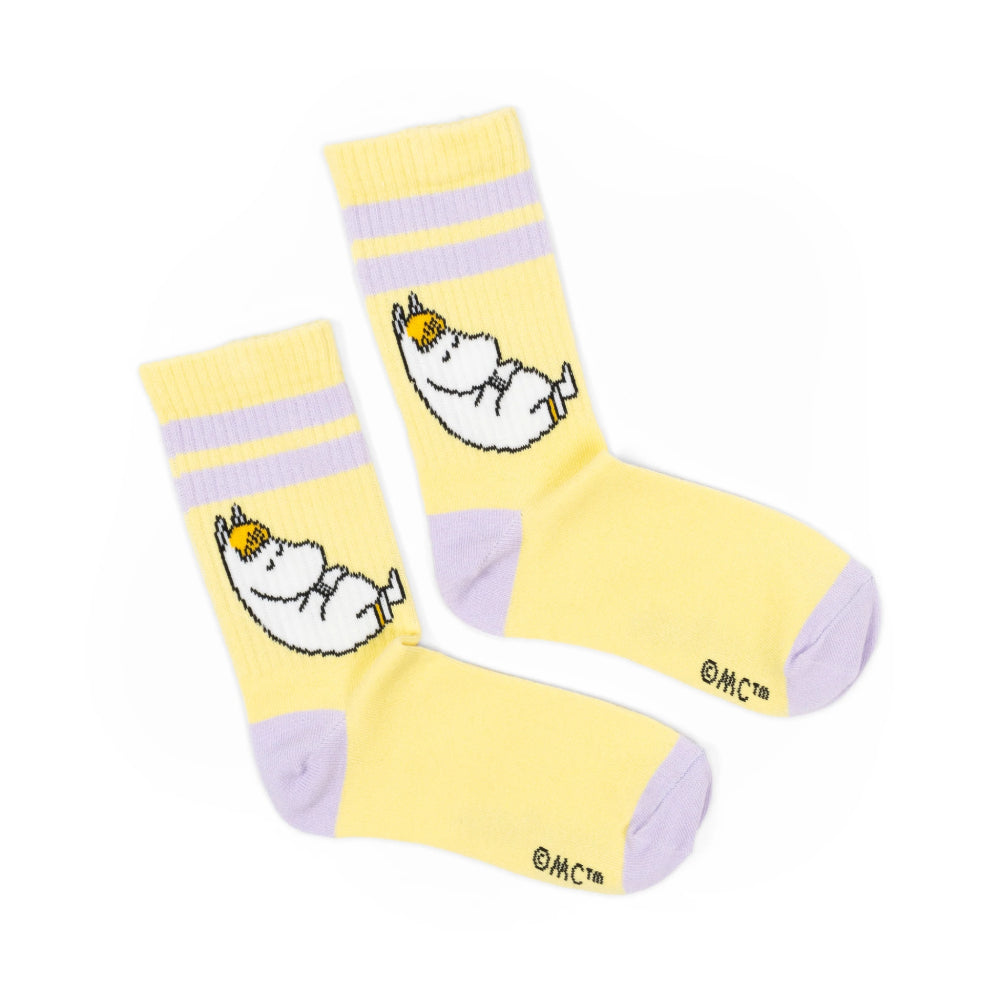 Moomin Socks Retro Snorkmaiden Yellow