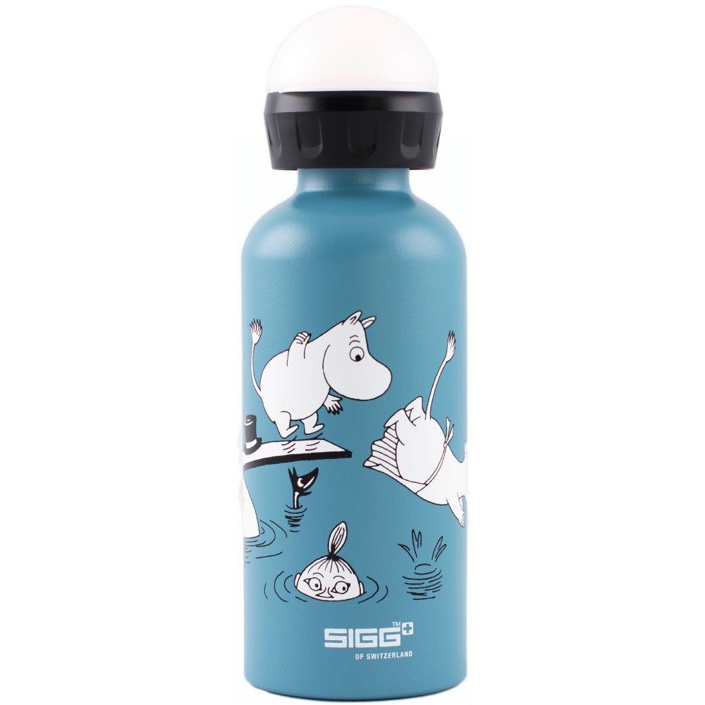 Moomin Swimming Bottle Dark Blue 0.4 L