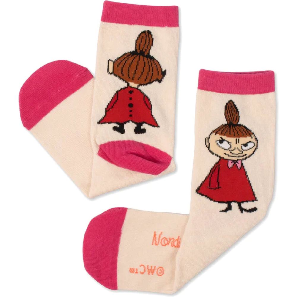Moomin Socks Little My Beige