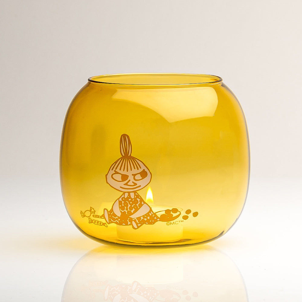 Candle Holder Little My Yellow