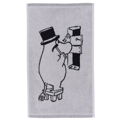 Moominpappa Hand Towel 30 x 50 cm Grey