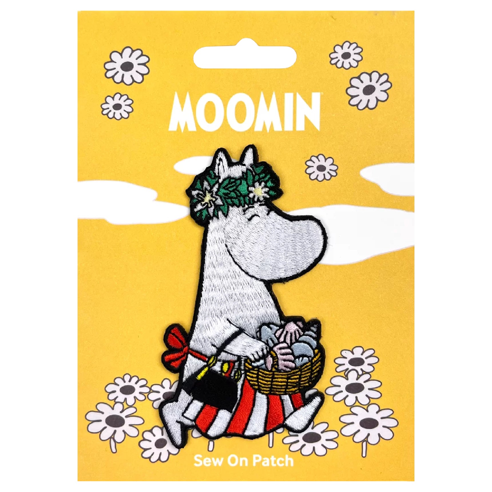Moomin Family Sew On Patch - Pawprint Family