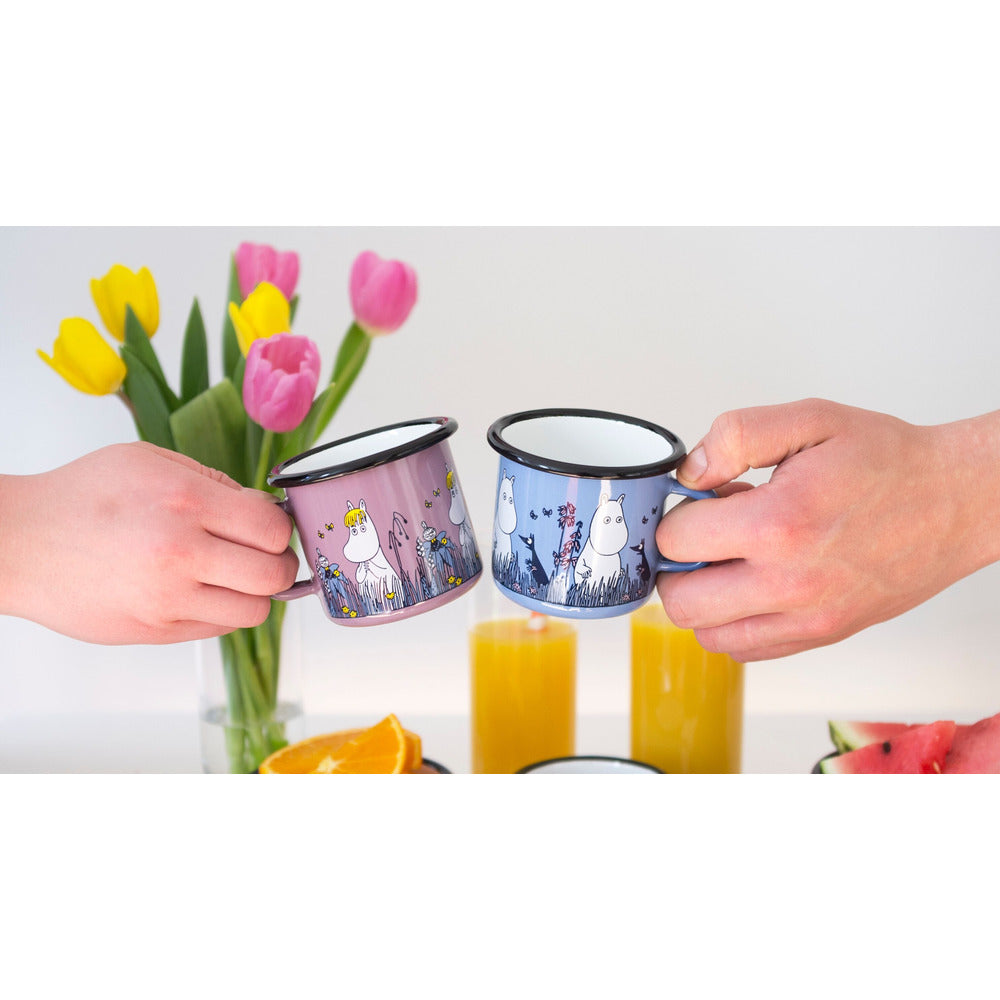 Moomin Enamel Mug 2.5 dl Friends Snorkmaiden - .