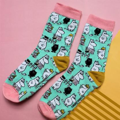 Moomin Family Printed Socks - .