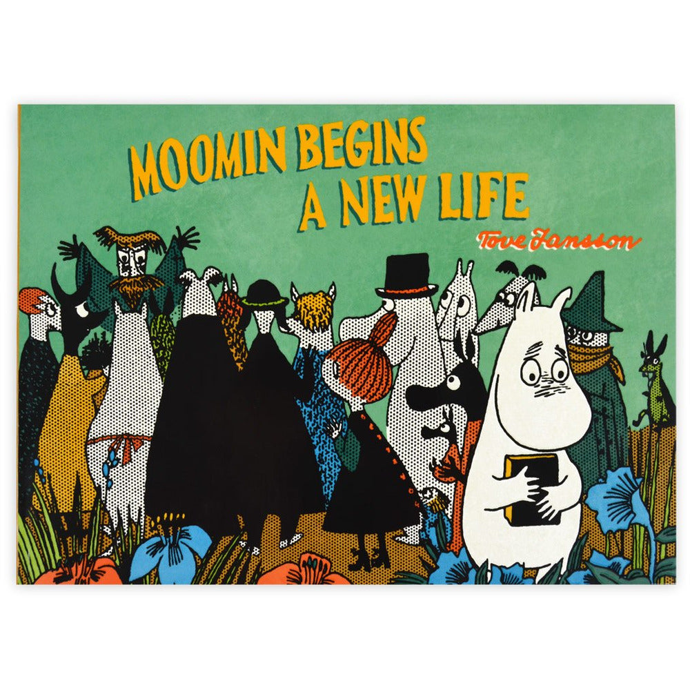 Colour Comic Book Moomin Begins A New Life - .
