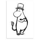 Card Moominpappa Sketch Moominvalley - .