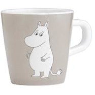 Moomin Melamine Mug Water And Swimming Light Grey