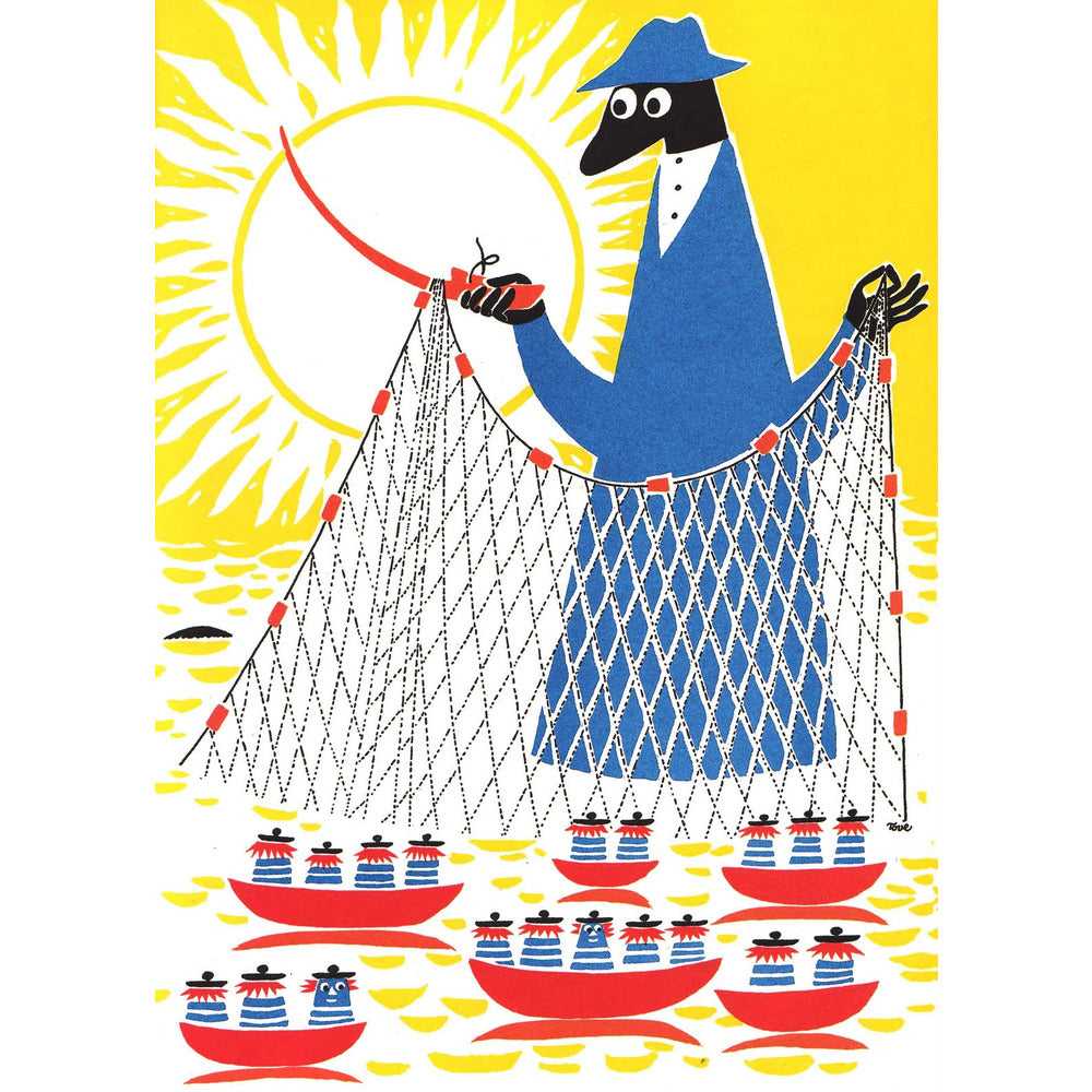 Postcard Fisherman - .