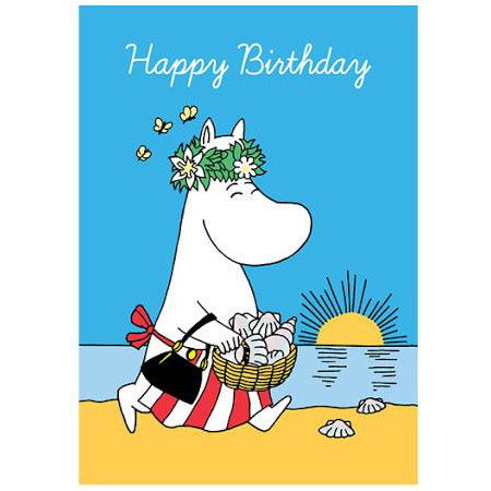 Greeting Card Happy Birthday Moominmamma - .