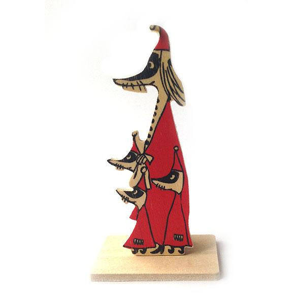 Wooden Magnet Mrs Fillyjonk - .